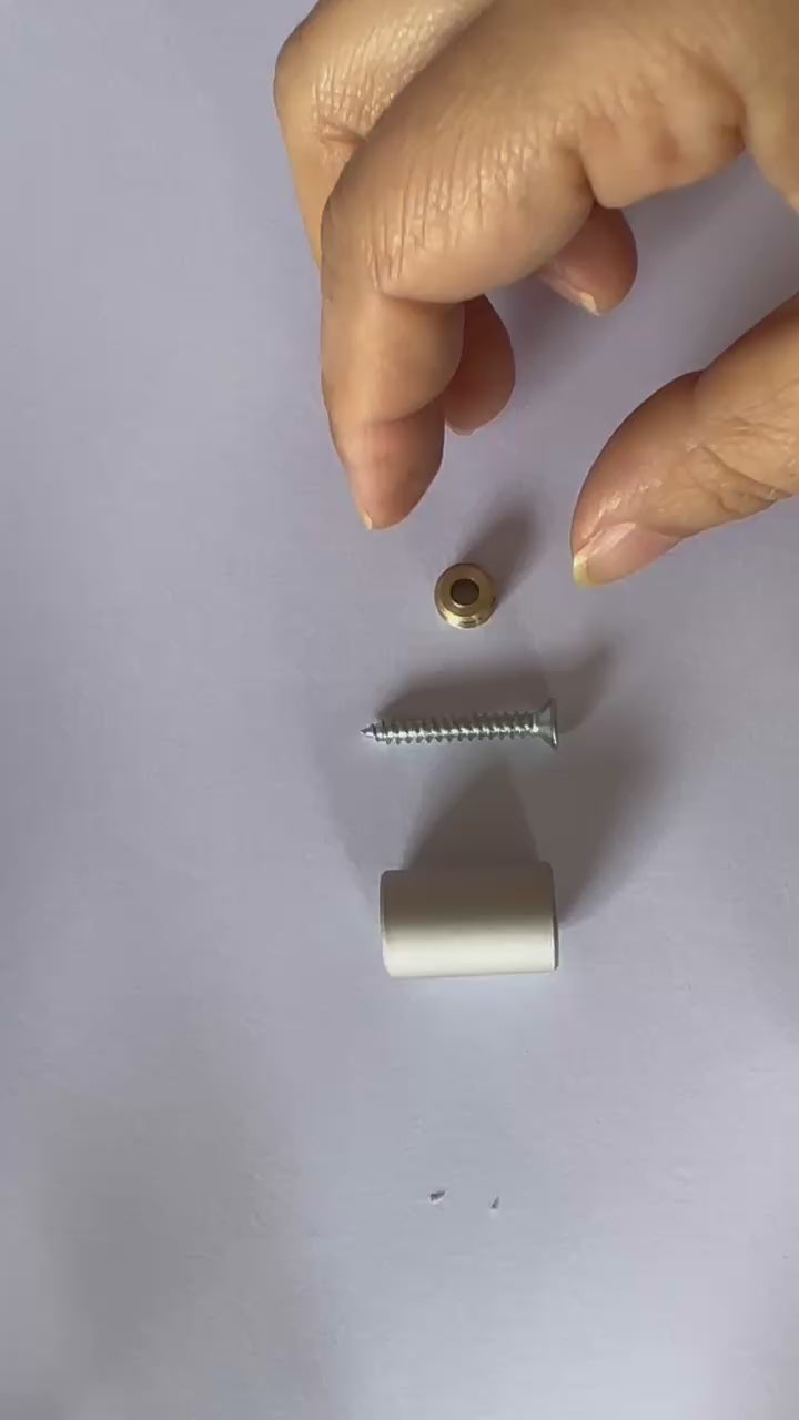 Load and play video in Gallery viewer, video showing the installation of a wire sign hanging kit