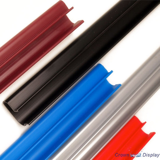 slatwall panel inserts in various colours