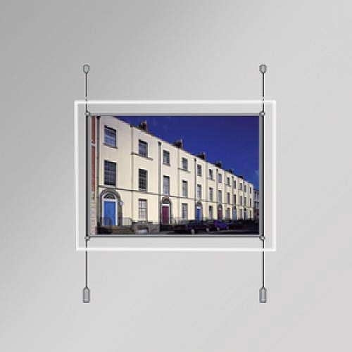 Landscape LED Light Window Pocket Display Kit Single A2 (6202515)
