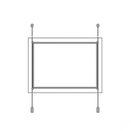 Landscape LED Light Window Pocket Display Kit Single A2 (6202515)