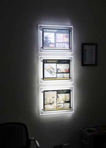 Landscape LED Light Window Pocket Display Kit Triple A2 (6202715)