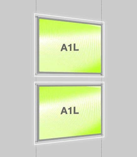 Landscape LED Light Window Pocket Display Kit Double A1 (6203116)