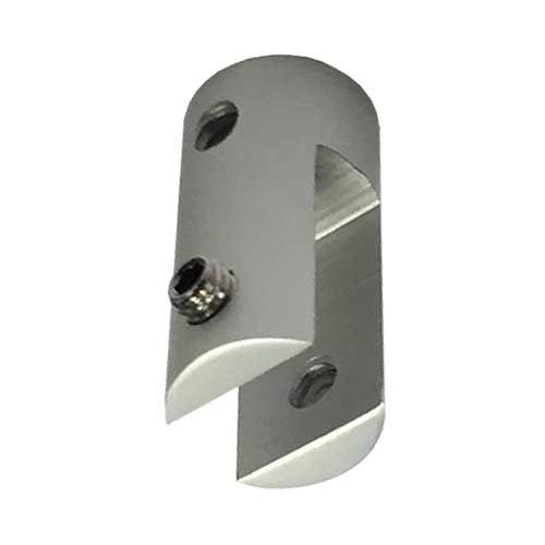 wire sign hanging clip in a satin finish