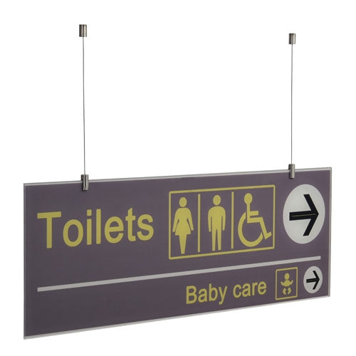Load image into Gallery viewer, Wire sign Hanger Satin (7234913)