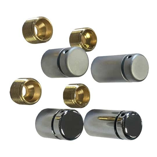 Load image into Gallery viewer, 16mm x 14mm Fairfield Style Standoff in a Satin finish (7233011)