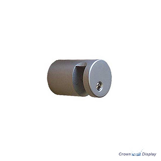 Load image into Gallery viewer, Aluminium side clamp fixing 25mm x 37mm Satin (7232113)