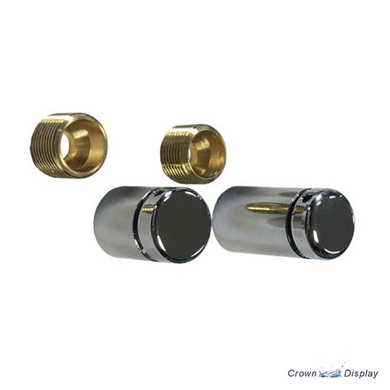 Load image into Gallery viewer, 16mm x 14mm Fairfield Style Standoff in a Chrome finish (7233009)