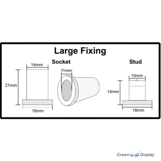 Load image into Gallery viewer, Letter Fastenings (Large) 8202215