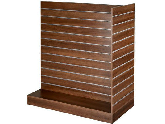 Crown Display slatted T gondola retail sales display unit