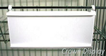 EPOS tags for retail storage and display baskets