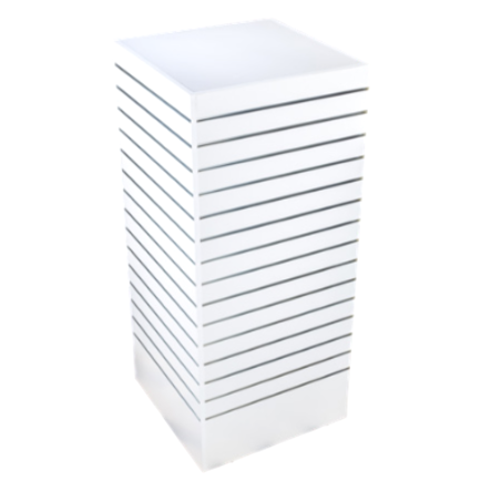 Self-assembly Slatted Display Tower