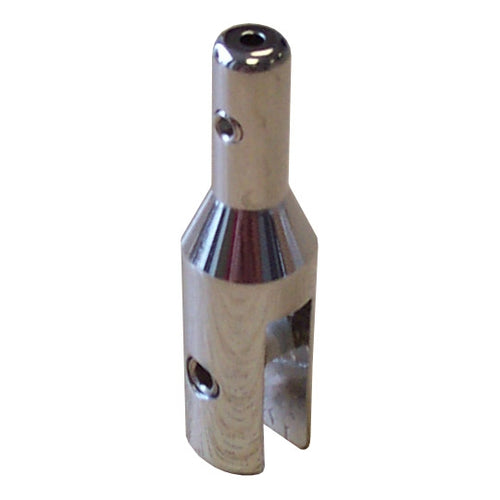 sign hanging clip in chrome for signs up to 6mm thick