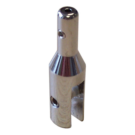 sign hanging clip in chrome for signs up to 6mm thick
