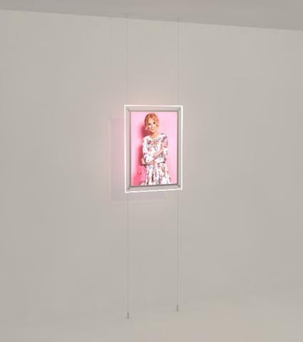 Portrait LED Light Window Pocket Display Kit Single A2 (6202015)