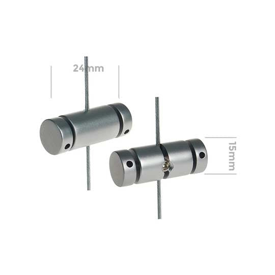 Satin Double Panel Support Clip for panels 2mm - 7mm (6223613) – Crown ...