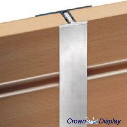 slatwall aluminium H joining strip
