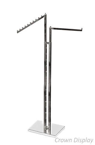 2 way display rail for retail sales use