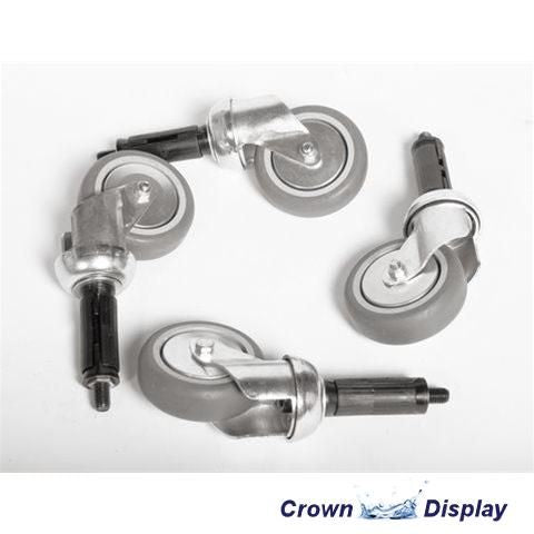 Heavy Duty Garment Rail Wheels – Crown Display UK