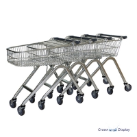 Shallow Supermarket Trolley 