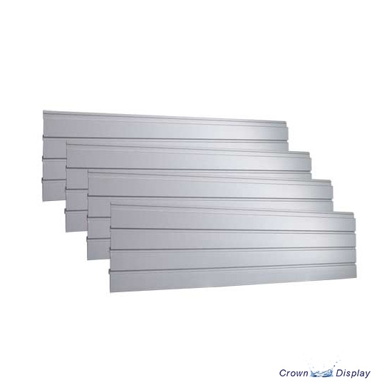 Grey Pvc Interlocking Slatwall Kit